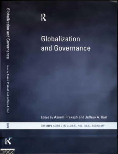 Cover image for Globalization and Governance