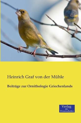 Cover image for Beitrage zur Ornithologie Griechenlands