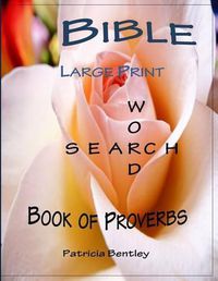 Cover image for Bible Large Print Word Search: Book of Proverbs