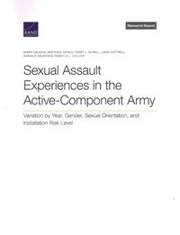 Cover image for Sexual Assault Experiences in the Active-Component Army