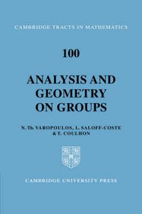 Cover image for Analysis and Geometry on Groups