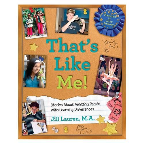 Cover image for That's Like Me!: Stories About Amazing People with Learning Differences