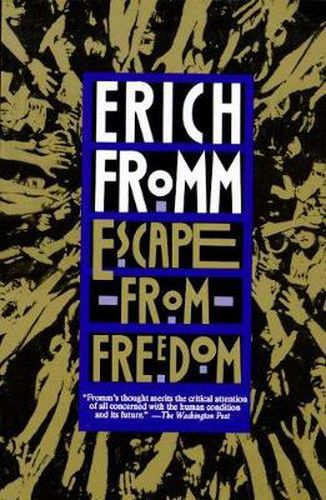 Cover image for Escape from Freedom