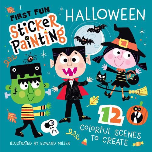 Cover image for First Fun Sticker Painting: Halloween