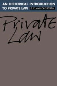 Cover image for An Historical Introduction to Private Law