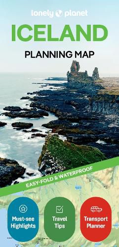 Cover image for Lonely Planet Iceland Planning Map
