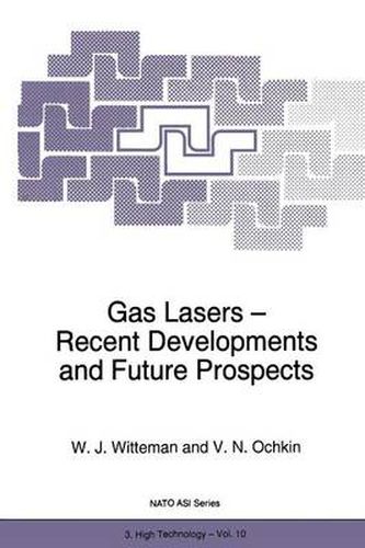 Cover image for Gas Lasers - Recent Developments and Future Prospects