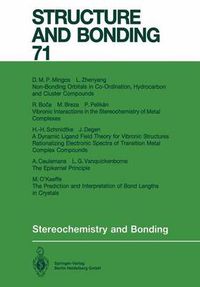 Cover image for Stereochemistry and Bonding