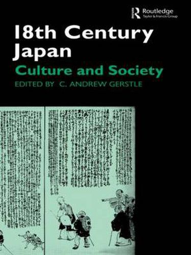 Cover image for 18th Century Japan: Culture and Society