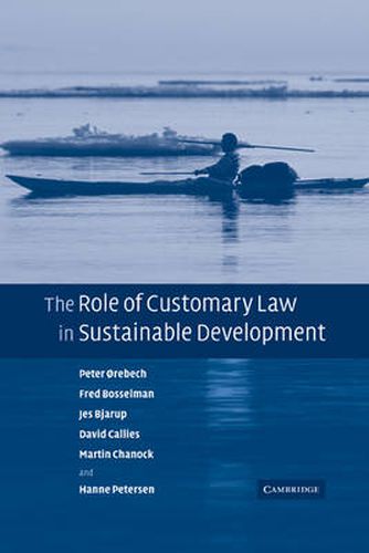 Cover image for The Role of Customary Law in Sustainable Development