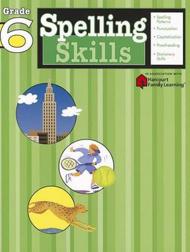 Cover image for Spelling Skills: Grade 6 (Flash Kids Harcourt Family Learning)