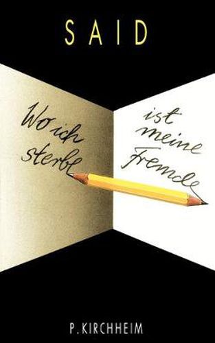 Cover image for Wo Ich Sterbe Ist Meine Fremde