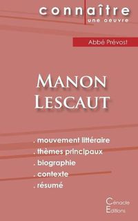 Cover image for Fiche de lecture Manon Lescaut (Analyse litteraire de reference et resume complet)