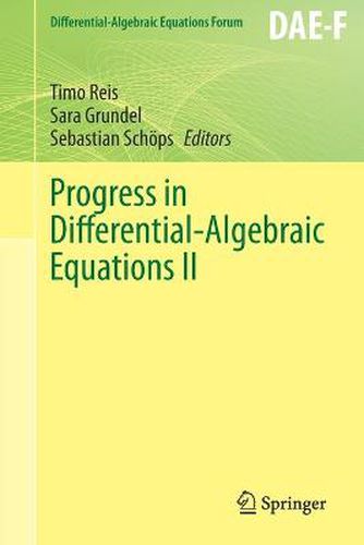 Cover image for Progress in Differential-Algebraic Equations II