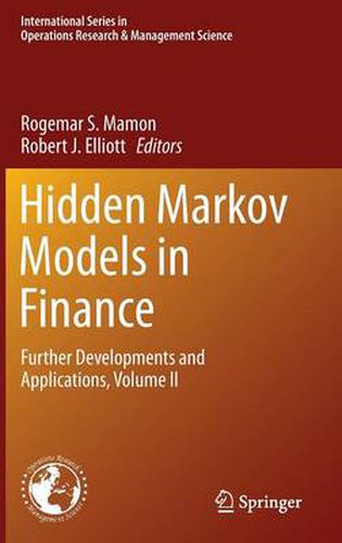 Cover image for Hidden Markov Models in Finance: Further Developments and Applications, Volume II