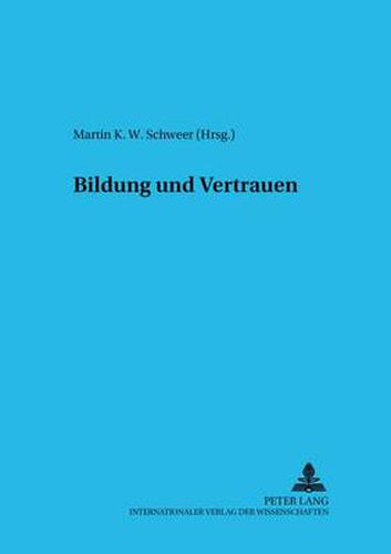 Cover image for Bildung Und Vertrauen