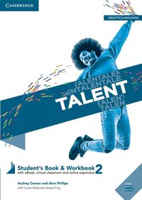 Cover image for Talent Level 2 Student's Book/Workbook Combo with eBook