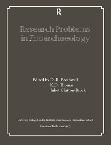 Research Problems in Zooarchaeology