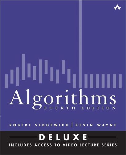 Cover image for Algorithms, Fourth Edition (Deluxe): Book and 24-Part Lecture Series