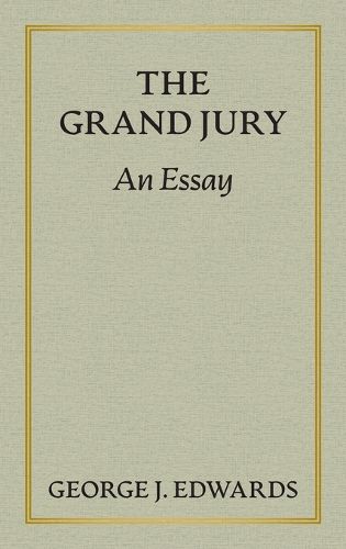Cover image for The Grand Jury [1906]