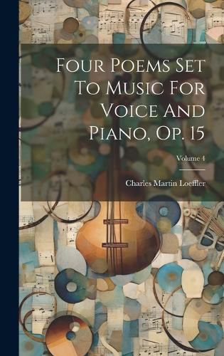 Cover image for Four Poems Set To Music For Voice And Piano, Op. 15; Volume 4