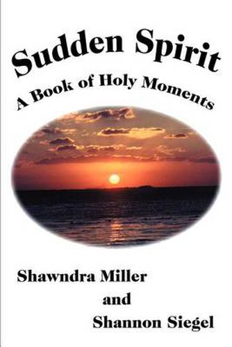 Cover image for Sudden Spirit: A Book of Holy Moments