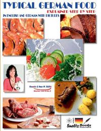 Cover image for Typical German food: Explained step by step in German and English with pictures