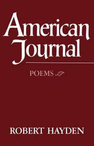 Cover image for American Journal: Poems