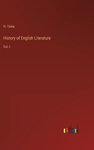 Cover image for History of English Literature