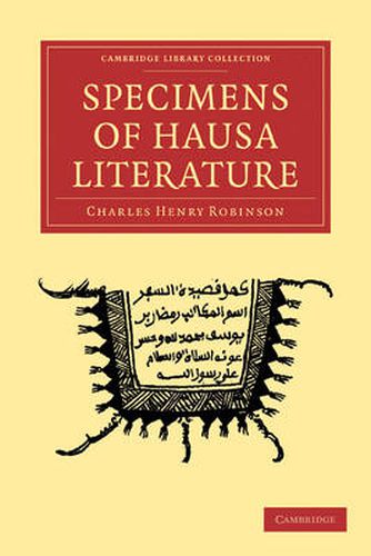 Cover image for Specimens of Hausa Literature