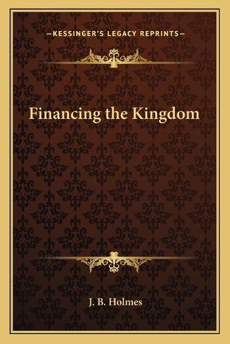 Cover image for Financing the Kingdom