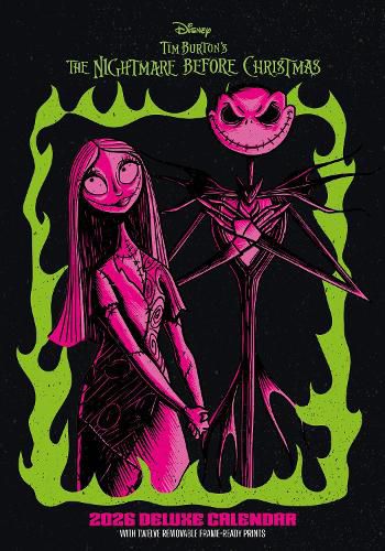 Cover image for THE NIGHTMARE BEFORE CHRISTMAS 2026 A3 DELUXE CALENDAR
