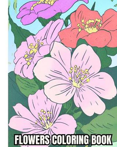 Flowers Coloring Book For Adults