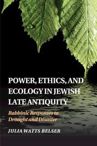 Cover image for Power, Ethics, and Ecology in Jewish Late Antiquity: Rabbinic Responses to Drought and Disaster