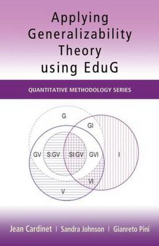 Cover image for Applying Generalizability Theory using EduG