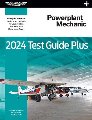 Cover image for 2024 Powerplant Mechanic Test Guide Plus