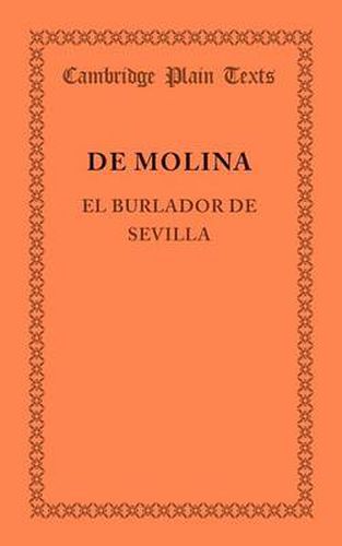 Cover image for El Burlador de Sevilla