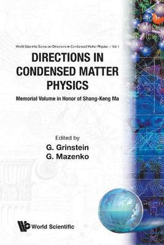 Cover image for Directions In Condensed Matter Physics: Memorial Volume In Honor Of Shang-keng Ma