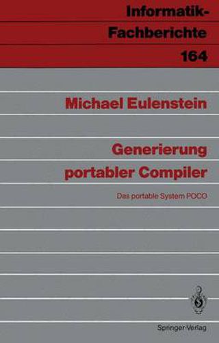 Cover image for Generierung Portabler Compiler