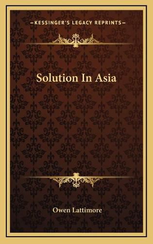 Solution in Asia