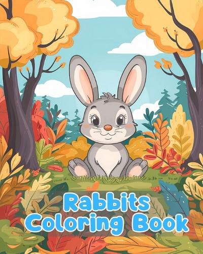 Cover image for Rabbits Coloring Book