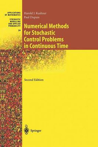 Numerical Methods for Stochastic Control Problems in Continuous Time