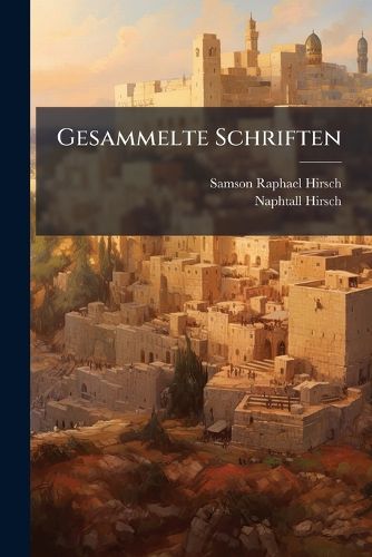 Cover image for Gesammelte Schriften