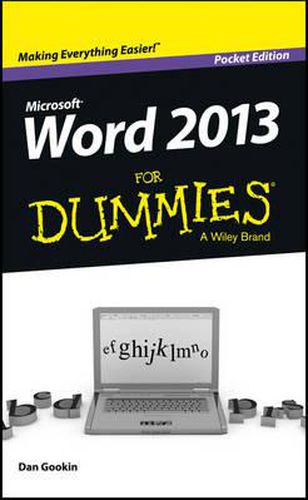 Word 2013 for Dummies