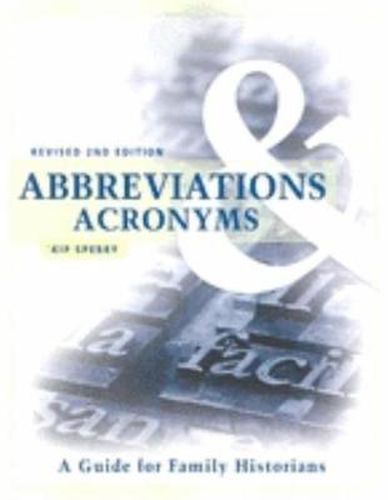 Cover image for Abbreviations & Acronyms: Revised 2nd Edition