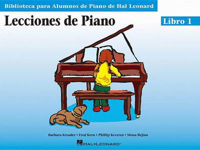 Cover image for Piano Lessons Book 1 - Spanish Edition