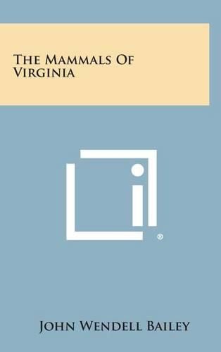 Cover image for The Mammals of Virginia