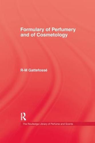 Cover image for Formulary Of Perfumery