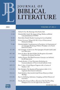 Cover image for Journal of Biblical Literature 137.1 (2018)
