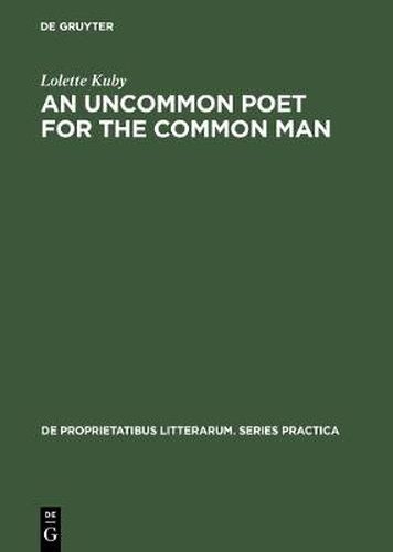 An Uncommon Poet for the Common Man: A Study of Philip Larkin's Poetry